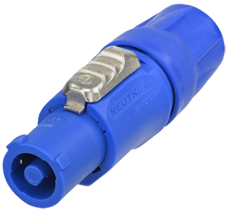 AC input, (Neutrik Blue)